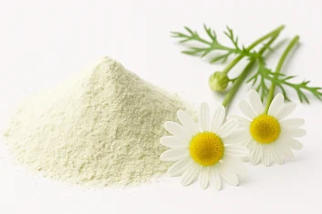 Chamomile flowers and apigenin extract — flavonoid binding benzodiazepine receptors